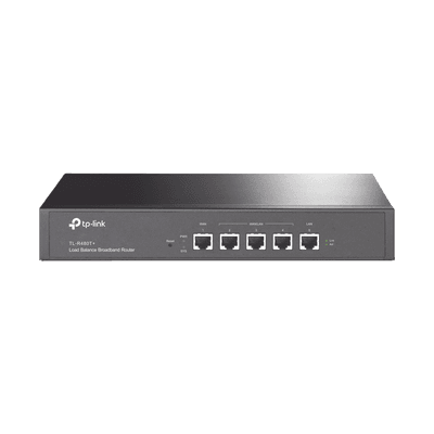 Router Balanceador de Carga Multi-Wan, 1 puerto LAN 10/100 Mbps, 1 puerto WAN 10/100 Mbps, 3 puertos Auto configurables LAN/WAN, Sesiones Concurrentes 30,000 para Negocios Pequeños y Medianos