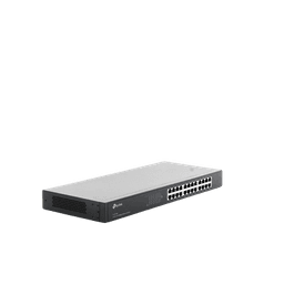 Switch no administrable de 24 puertos 10/100 Mbps para montaje en rack