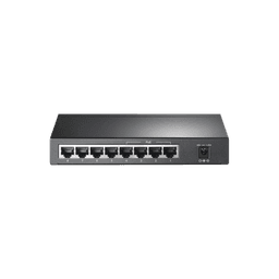 Switch Gigabit PoE+ no administrable de 8 puertos 10/100/1000 Mbps, solo 4 puertos PoE, para escritorio