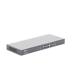 Switch Gigabit no administrable de 16 puertos 10/100/1000 Mbps para rack