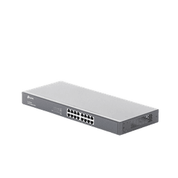 Switch Gigabit no administrable de 16 puertos 10/100/1000 Mbps para rack