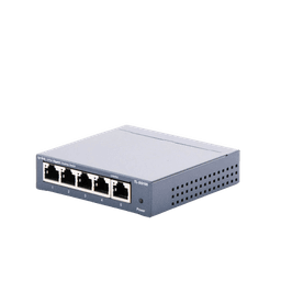 Switch Gigabit no administrable de 5 puertos 10/100/1000 Mbps 