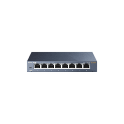 Switch Gigabit no administrable de 8 puertos 10/100/1000 Mbps 