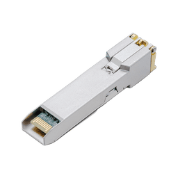 Transceptor mini-GBIC SFP+ RJ45 / Admite 10GBASE-T, 5GBASE-T, 2.5GBASE-T, 1000BASE-T y 100BASE-TX /  Distancia Hasta 30 metros / Conector RJ45 (10G)