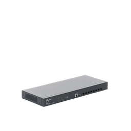 Switch Fibra Óptica L2+ Omada / 8 Puertos SFP+ 10G /  2 Puertos Consola (RJ45 y micro-USB) / Administración Centralizada Omada o Stand-Alone / Multicast IGMP / Calidad de Servicio / Montaje en Rack / Silencioso (sin ventiladores)