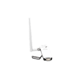 Adaptador USB inalámbrico de alta ganancia N 150 Mbps 2.4 GHz con 1 antena desmontable de 4dBi