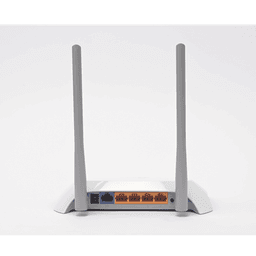 Router Inalámbrico WISP, 2.4 GHz, 300 Mbps, 2 antenas externas omnidireccional 5 dBi, 4 Puertos LAN 10/100 Mbps, 1 Puerto WAN 10/100 Mbps, control de ancho de banda