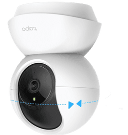 Cámara de Seguridad Wi-Fi Pan/Tilt, 2K Definition, Visión Nocturna 30 pies, 360° Horizontal, 114° Vertical, Detección de Movimiento, Audio Bidireccional, Alarma Sonora/Lumínica, MicroSD 256GB, Modo Privacidad