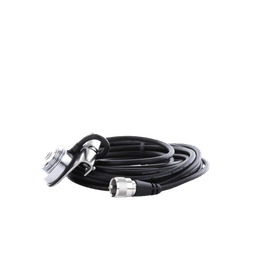 Montaje de 3/4" (Nmo) para Cajuela, 5 m de Cable RG-58A/U, Conector UHF (PL-259) Macho.