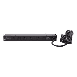 Protector Contra Picos de Voltaje Para Rack Con 6 Conectores NEMA 5-15R (Con Fusible)