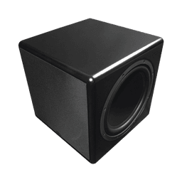 Subwoofer compacto de 12 in |  2 radiadores pasivos | amplificador interno de 350W