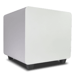 Subwoofer Activo de 10in | Diseño Down-Firing | 300W RMS | Recinto Sellado | Acabado Blanco