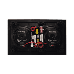 altavoces de montaje en la pared | woofers dobles de 5in | tweeter de 1in | 100W | 8ohms