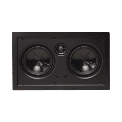 altavoces de montaje en la pared | woofers dobles de 5in | tweeter de 1in | 100W | 8ohms