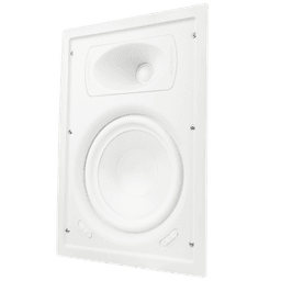 Speaker In-Wall TruAudio Ghost Series | 2 Way | Woofer 8in Polipropileno Blanco | Tweeter 1in | Potencia 5-125 W | Impedancia 8Ω | Rango de Frecuencia 40-20kHz | Sensibilidad 90dB