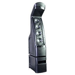 Altavoz Line Array Exterior | 200W RMS | 37 Hz - 20 kHz | 16 Tweeters + 4 Midranges + 1 Woofer | IP56 | Instalación Enterrada o Base Placa | Cobertura 25-30 pies (7.6-9.1 m)