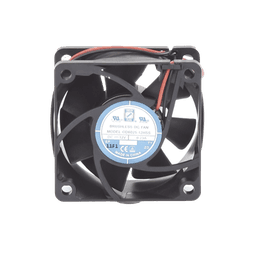 Ventilador Anticondensante Axial Cuadrado, 60x60x25 mm, 12 Vcc, 4390 RPM, 1.8 W, 0.15 A, Flujo de Aire de 25.0 CFM, Unión Sellada.