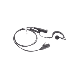 Micrófono de Solapa con Audífono Ajustable al oído Para Radios TE320 / TE390 / HYT TC610P/TC780 