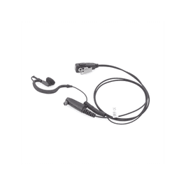Micrófono de Solapa con Audífono Ajustable al oído Para Radios TE320 / TE390 / HYT TC610P/TC780 
