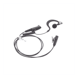 Micrófono de Solapa con Audífono Ajustable al oído Para Radios TE320 / TE390 / HYT TC610P/TC780 