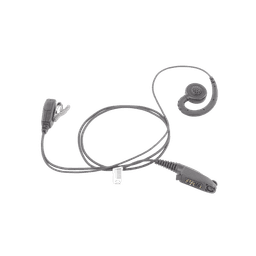 Micrófono de solapa con audífono ajustable al oído para Radios TE320 / TC-610P/TC-780