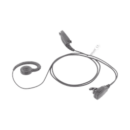 Micrófono de solapa con audífono ajustable al oído para Radios TE320 / TC-610P/TC-780