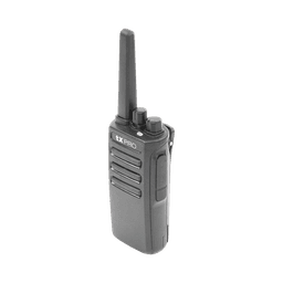 Radio Portátil VHF, 5W de Potencia, Scrambler de Voz, Alta Cobertura, 136-174 MHz, 16 canales preconfigurados