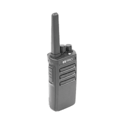 Radio Portátil UHF, 5W de Potencia, Scrambler de Voz, Alta Cobertura, 400-470 MHz, 16 canales preconfigurados