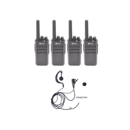 Kit de 2 radios TX600DUO con 4 TXEHK