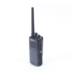 Radio Portátil UHF 400-512 MHz, Digital DMR y Analógico, 5 W, Incluye antena, batería, cargador y clip,  16 canales preconfigurados