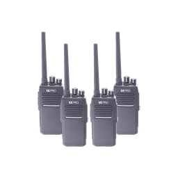 KIT de 4 radios TX680AU y dos cargadores adicionales