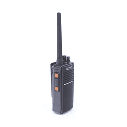 Radio Portátil VHF 136-174 MHz, Digital DMR y Analógico, 5 W, Incluye antena, batería, cargador y clip, 16 canales preconfigurados