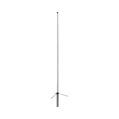 Antena base UHF, fibra de vidrio ajustable, rango de frecuencia 400 - 470 MHz