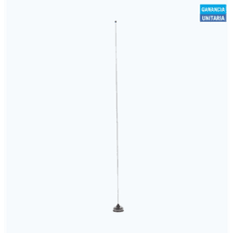 Antena Móvil Ajustable / 118-940 MHz / 150 Watts / 2.5 dBi / Polarización Vertical / NMO 3/4 / 60 cm (1.97 ft)