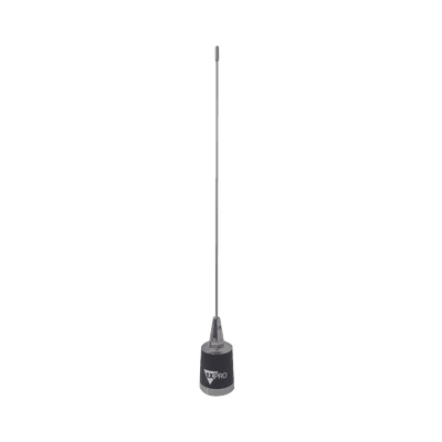 Antena Móvil UHF, Ajustable en Campo, Rango de Frecuencia 450-490 MHz.