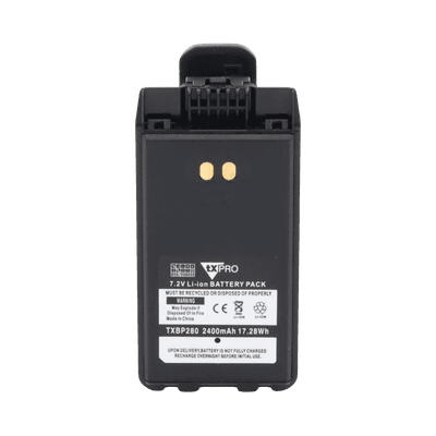 Batería de Li-Ion de 2400mAh (typ), para radios IC-F1100 / F2100D