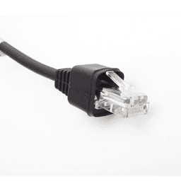 Cable para Micrófonos de Radios Móviles Kenwood con Conector RJ45 de 8 pines Compatible para Micrófono TX2000