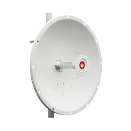 Antena direccional de 2ft, 5.1 a 7.1 GHz, Ganancia 30 dBi, Conectores RP-SMA Hembra, Polarización doble, incluye montaje para torre o mástil 