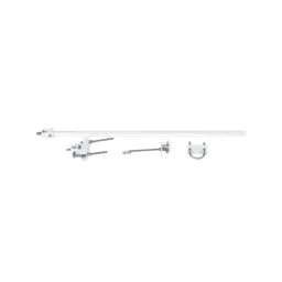 Antena direccional de 4 ft, 5.9 a 7.1 GHz, Ganancia 36 dBi, Conectores RP-SMA Hembra, Polarización doble, incluye montaje para torre o mástil 