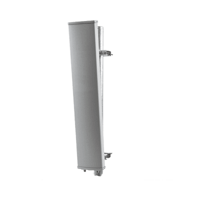 Antena sectorial para WiFi de 120°/ 2.4 GHz / Ganancia 16 dBi / Conectores N-hembra / Incluye montaje / Ideal para acces point Unifi, Altai y Grandstream (conectorizados)