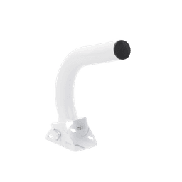 Montaje universal flexible para instalación en poste o pared, compatible con equipos Ubiquiti, Mimosa, Cambium y Altai 