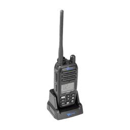 Radio Portátil Marino TXM52 / Sumergible IP67 / Luz Activada por Agua / 16 Canales / NRC Reducción de Ruido / Dual-Watch / 5W de Potencia / FM (F3E)