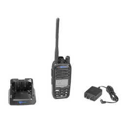 Radio Portátil Marino TXM52 / Sumergible IP67 / Luz Activada por Agua / 16 Canales / NRC Reducción de Ruido / Dual-Watch / 5W de Potencia / FM (F3E)