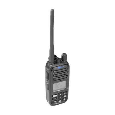Radio Portátil Marino TXM52 / Sumergible IP67 / Luz Activada por Agua / 16 Canales / NRC Reducción de Ruido / Dual-Watch / 5W de Potencia / FM (F3E)