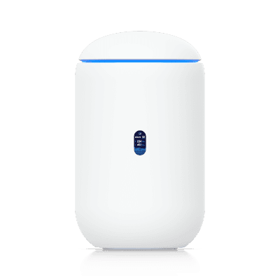 Dream Router 7 Cloud Gateway de 10G de Escritorio con WiFi 7 Integrado, Switch de 4 Puertos, Almacenamiento microSD y Compatibilidad Total con Full Stack UniFi
