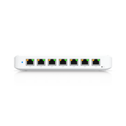 USW Ultra Switch de 8 Puertos GbE (7 Puertos PoE+ y 1 Puerto Entrada PoE++) con Opciones de Montaje Versátiles