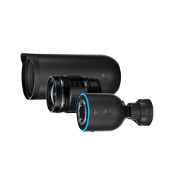 UniFi Protect AI DSLR – Cámara 4K PoE+ para Interior/Exterior con Sensor de Alta Sensibilidad, Lente Fija Gran Angular de 17 mm y Analítica Avanzada por IA
