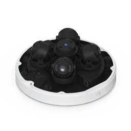 Cámara Multisensor AI de 32 MP con 4 Lentes Ajustables, Zoom Óptico 2.33×, Cobertura IR 360°, Motor AI Multi-TOPS y Alimentación PoE++ para Monitoreo de Amplia Cobertura