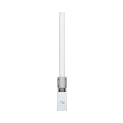 Antena omnidireccional, potente cobertura de 360°, doble polaridad MIMO 2x2, frecuencia 2 GHz (2.35-2.55 GHz) de 10 dBi