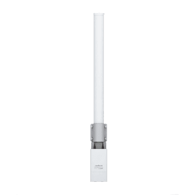 Antena omnidireccional, potente cobertura de 360°, doble polaridad MIMO 2x2, frecuencia 2 GHz (2.35-2.55 GHz) de 13 dBi